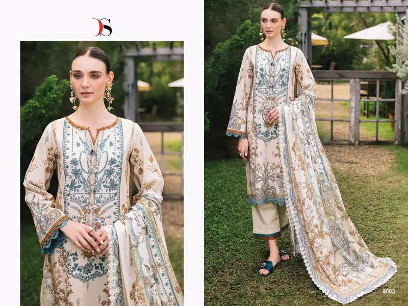 Deepsy Jade Urban 25 Chiffon Dupatta Pakistani Suit Collection